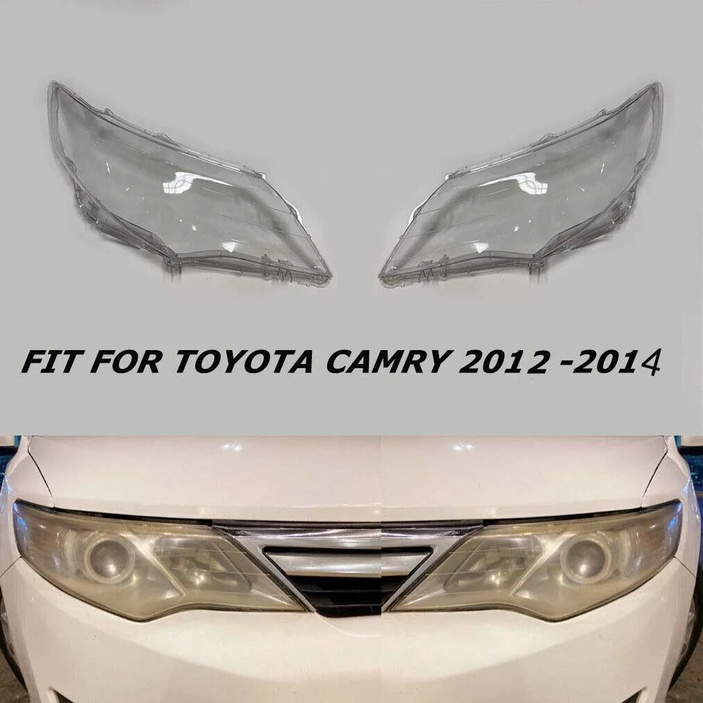 

Fit For Toyota Camry 2012 2013 2014 Vehicle Part of Headlamp Cover Lampshade Lens Transparent Auto Shell