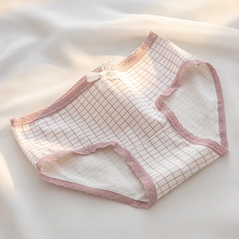 5 Teile/los Nette Liebe Baumwolle Höschen Für Frauen Unterwäsche Druck Panty Mädchen Slip Atmungsaktive Weiche Unterhose Weibliche Sexy Dessous – Detail 13