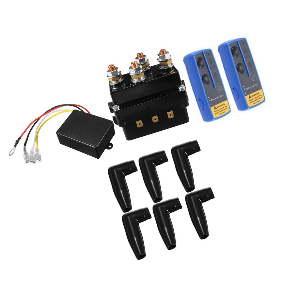 12V 500A Winch Remote Contactor Relay Wireless Recovery Halloween Christmas New Year Winch Remote Switch Professional - view 2