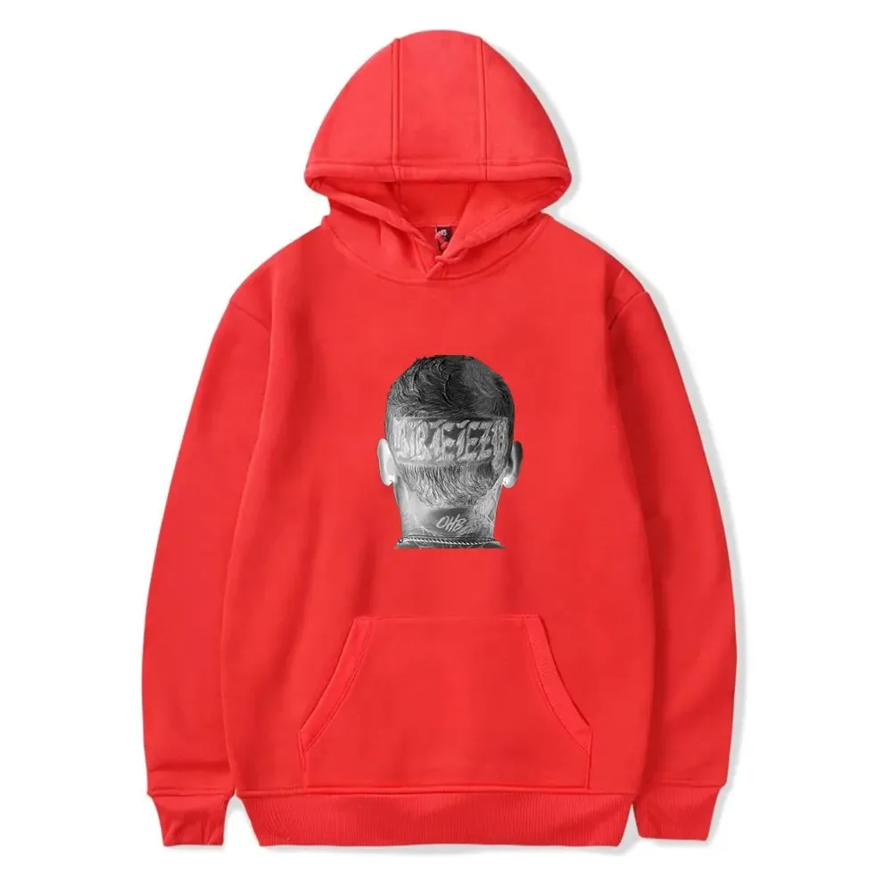 Chris brown breezy hoodie moletom feminino manga comprida moda pulôver roupas 2024