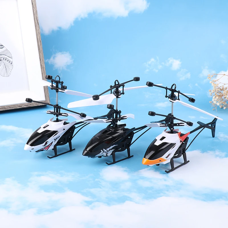 Remote Control Aircraft Helicopter Mini Drone Rechargeable Fall Resistant Induction Aircraft Primary School Toy Boy