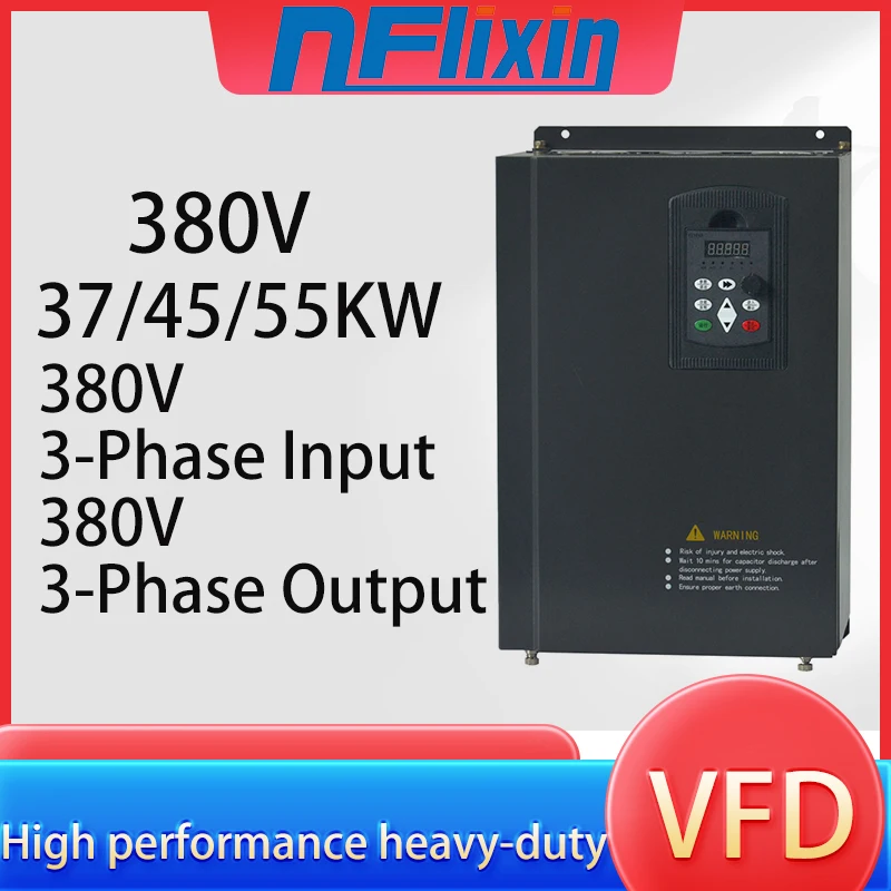 Frequency Inverter 380V AC Motor Drive VFD Inverter 15/18.5/22/30/37/45/55KW Frequency Converter Variable Frequency Drive