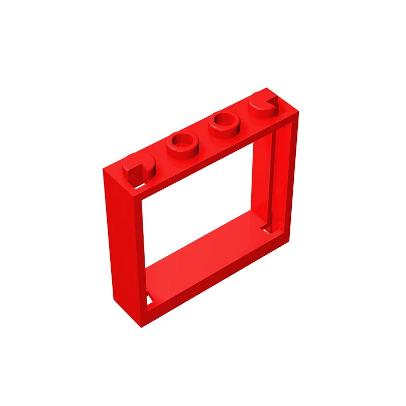 고브릭 GDS-780 프레임, 레고 60594 호환 가능, 어린이 DIY 교육용 빌딩 블록 기술, 1X4X3 - 1x4x3 창