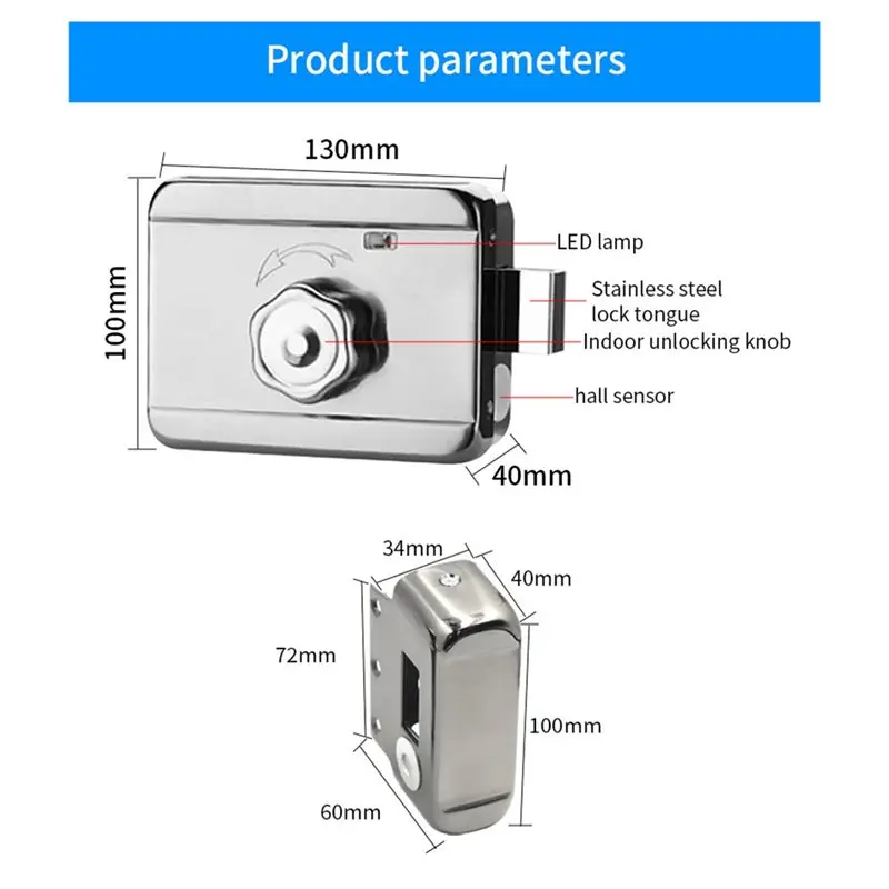 Serrure de maison à empreintes digitales, entrée sans clé, pour Tuya, serrure intelligente, Bluetooth, pour application Tuya, clé, carte IC, modèle D