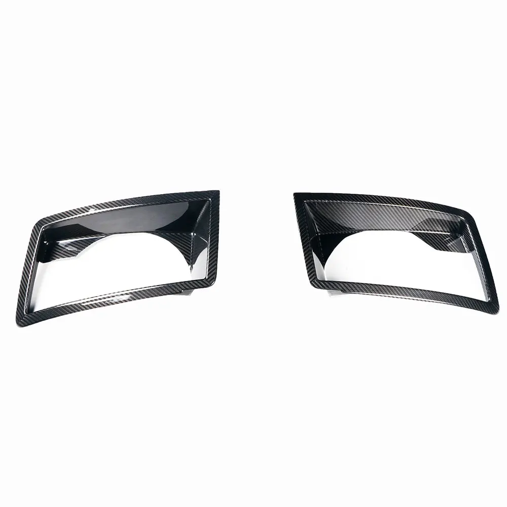 Dry Carbon Fiber Head Light Cover For Land Rover Defender 110 90 L663