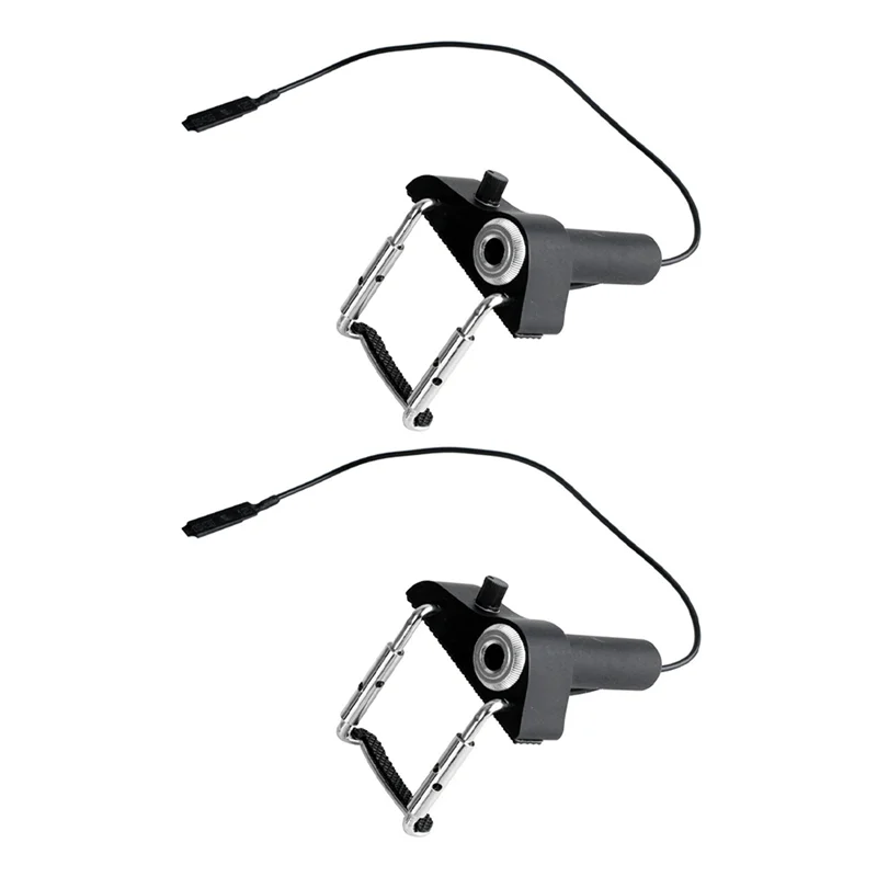 

ABHT-2X Violin Pickup Portable Piezo Violin Pickup CV-19 With External Jack Mount For Ukulele