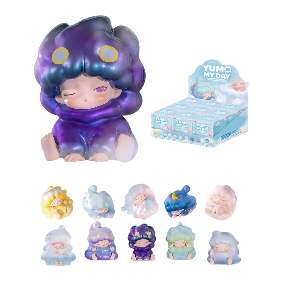 HIPLAY JOTOYS YUMO My Day Mini Series Set Blind Box Figure
