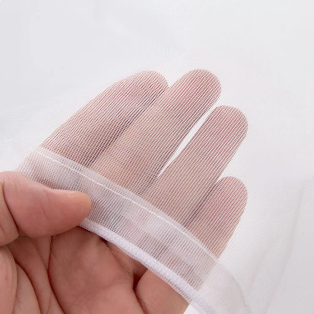 

1pcs Lingerie Washing Mesh Laundry Bag For Underwear Drawstring Closure Wash Pouch Machine Safe Mesh Wash Bag