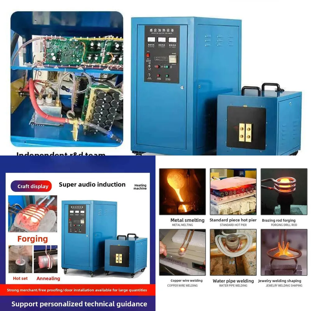 

High-Frequency Heating Machine Induction Equipment Welding Quenching Annealing Thermal Disassembly Assembly Melting
