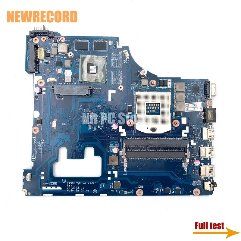 

For Lenovo G500 VIWGP GT LA-9631P 15.6 Inch Laptop Motherboard With Video Card HM76 DDR3 MAIN BOARD Full Test