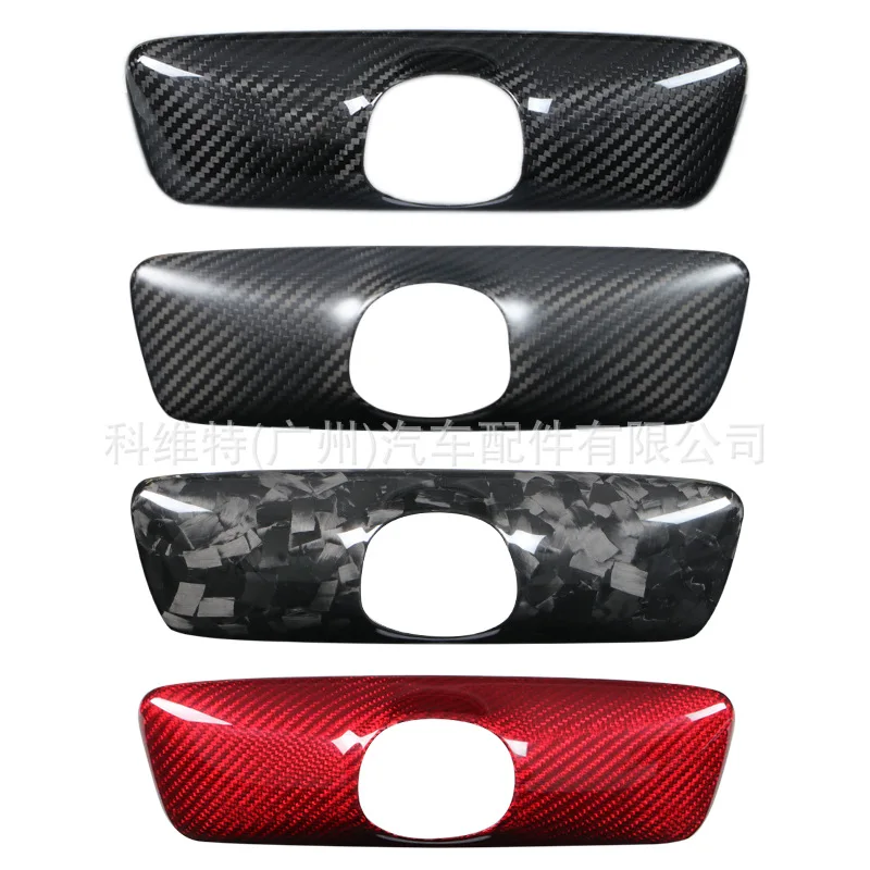 Model 3/Y Real Carbon Fiber Interior Modification Model Y Interior Makeup Rearview Mirror