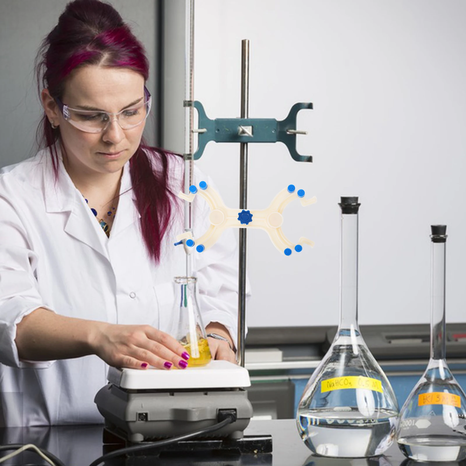 

Titration Clamp Clip Tube Clips Holder Bracket Plastic Laboratory Supplies