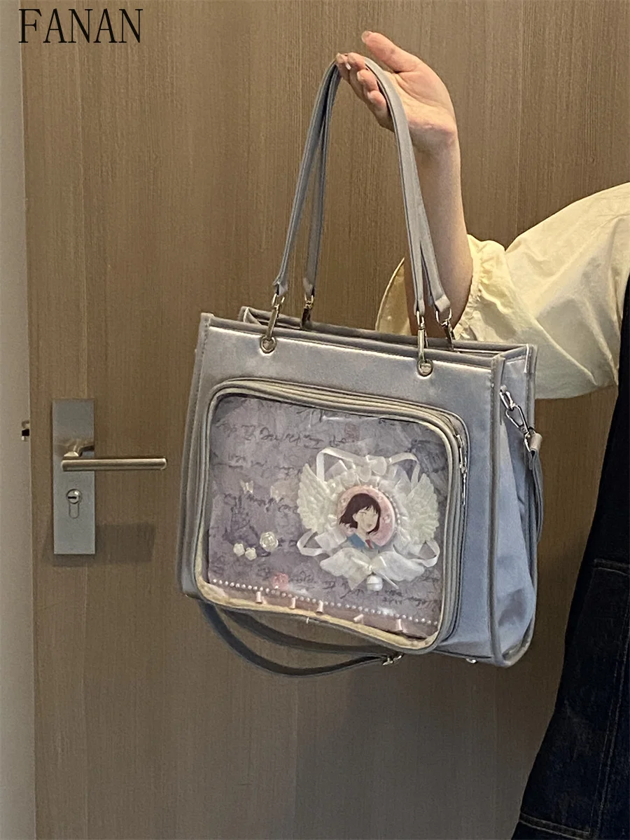 

Оригинальные женские сумки через плечо большой вместимости, однотонные атласные универсальные и простые повседневные сумки Femme