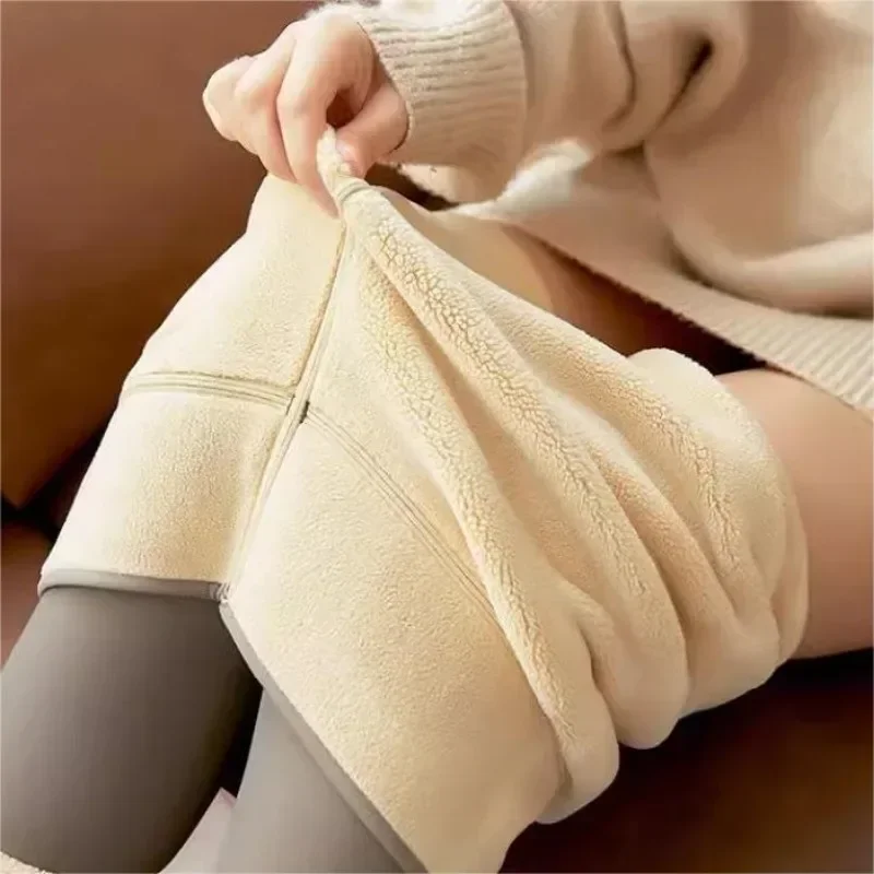 New Thicken Thermal Tight Woman Winter Warm Leggings Fleece Lined Pantyhose High Waist Sexy Translucent Slim Thermal Stockings