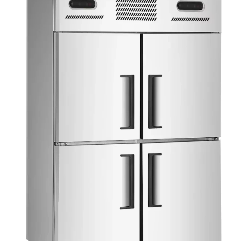 Commercial Kitchen Dual Temperature Stainless Steel Freezers: Refrigeration and Freezing Options