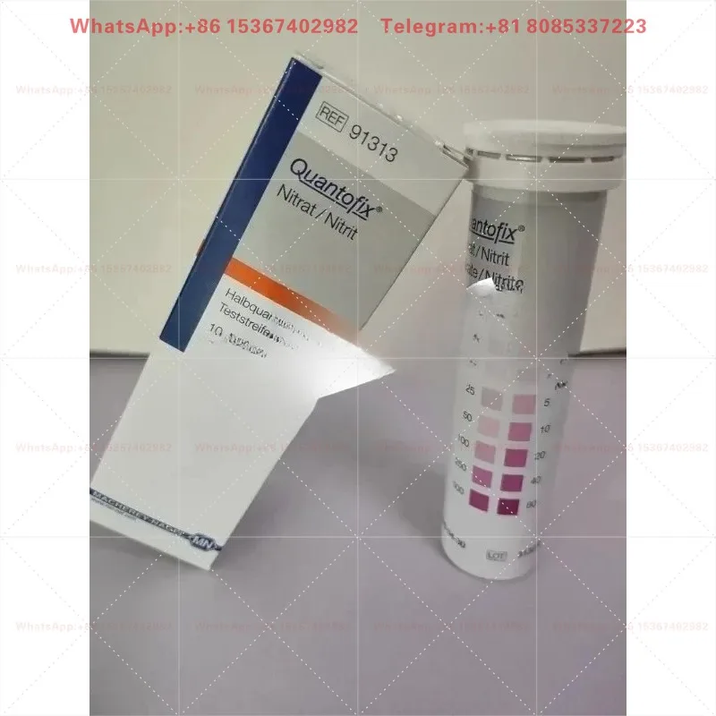 Tira/papel de prueba semicuantitativa alemana MN; QUANTOFIX; 91313 para nitrato NO3- / nitrito NO2