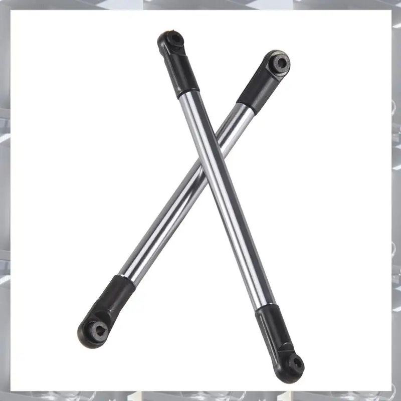 A84F-8Pcs Metal Link Rod Pull Rod Wheelbase For 1/10 RC Crawler Car Axial SCX10 90027 RC4WD D90 D110 CC01 TF2 MST