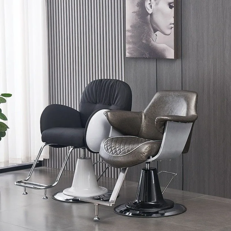 Elegant Modern Barber Chair Mat Comfortable Design Ergonomic Barber Barbershop Fashionable Sillas Para Manicurista Furniture