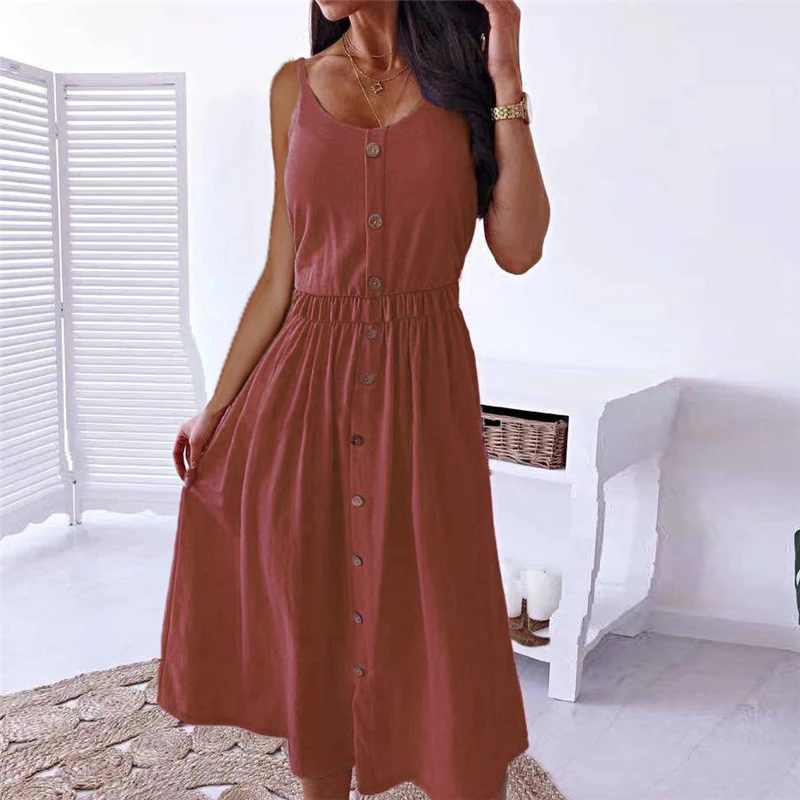 

Vintage Dress Boho Party Midi Knitted Clothing Female Cute Evening Holiday Elegant Luxury Weddin Beach Formal Dresses Summer