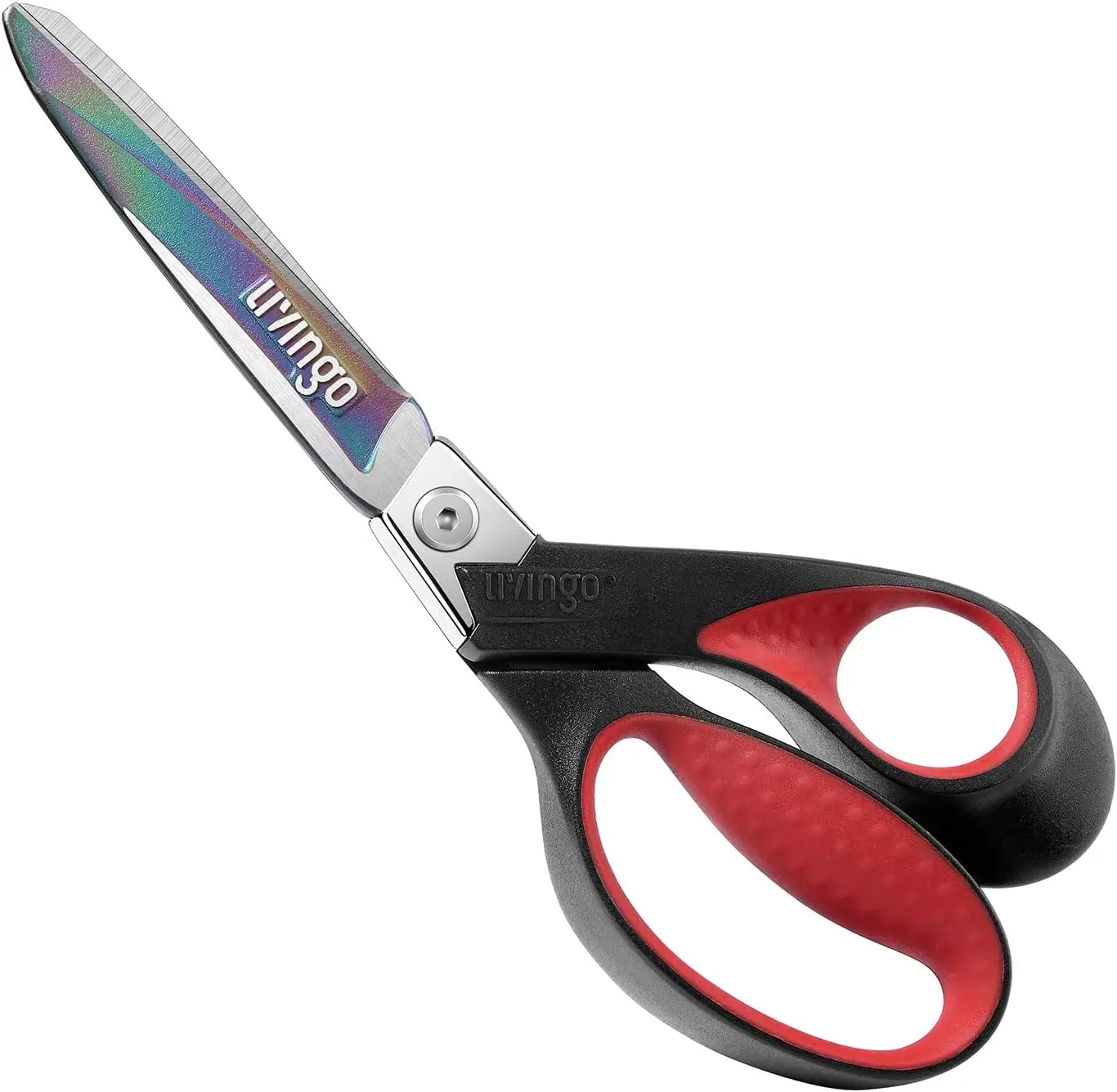 

Industrial Heavy Duty Scissors 9" Multipurpose Shears Sharp Stainless Steel Titanium Coated for Fabric Sewing Carpet Craft