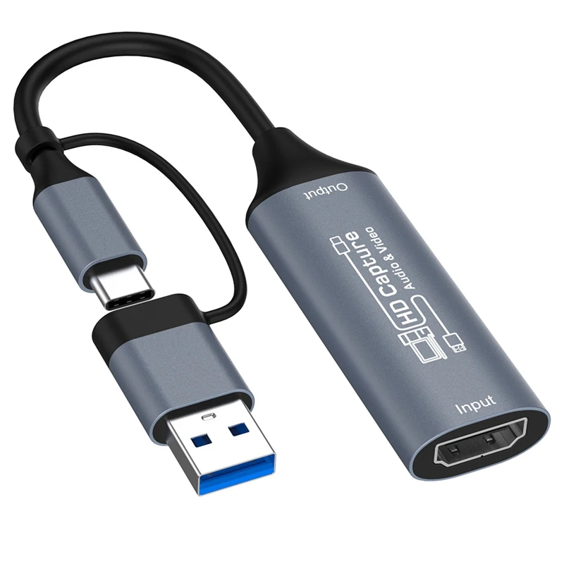 

НОВАЯ карта видеозахвата 2 в 1 USB 3.0 для коммутатора Xbox PS5/4 Live