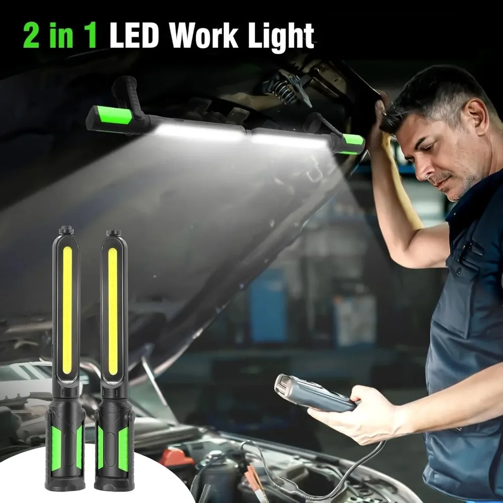 led-work-light-rechargeable-magnetic-flashlight-underhood-work-light-with-hooks-for-car-repairing-inspection-emergency-use