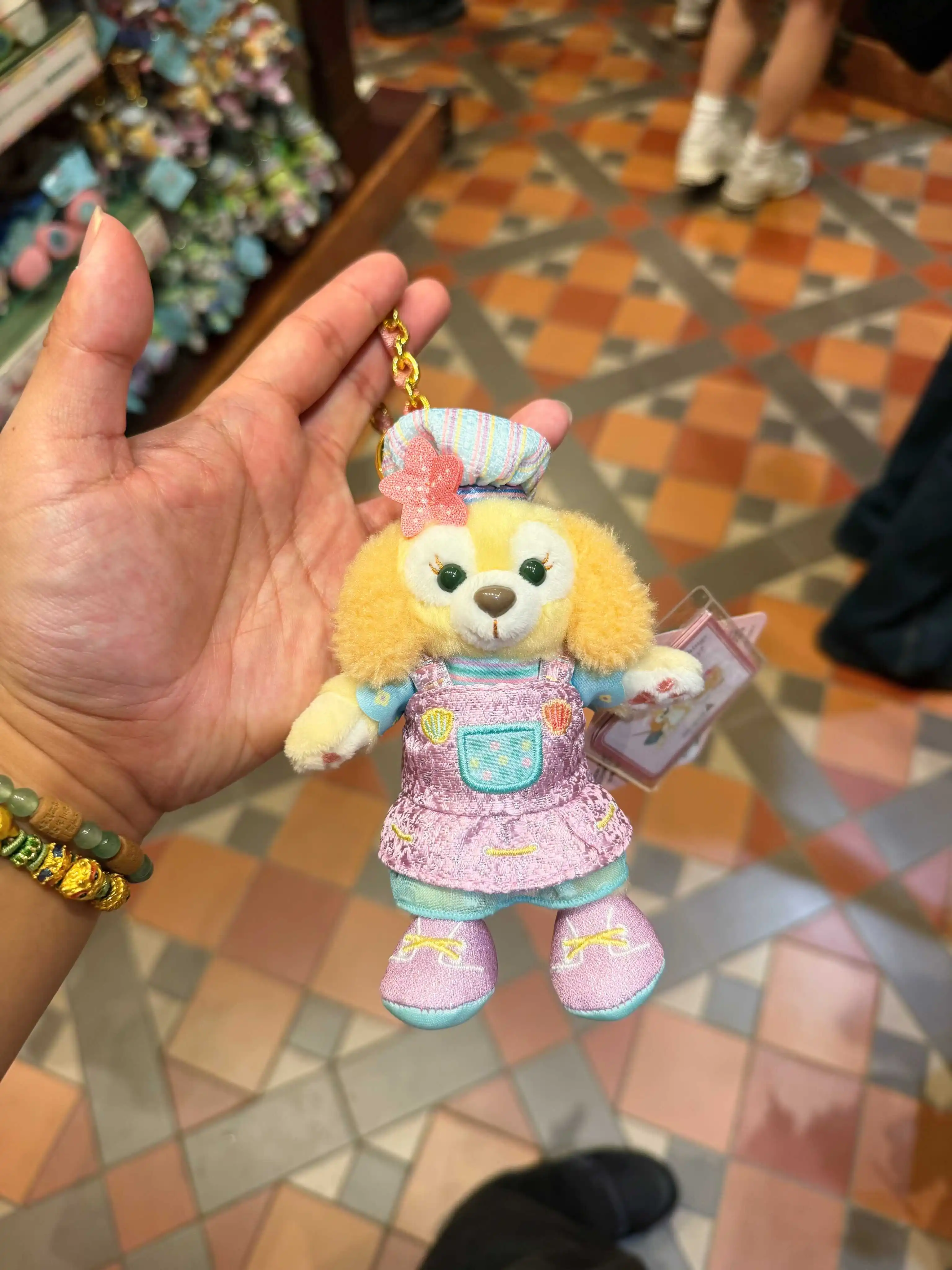 20. rocznica Hong Kong Disneyland - breloczki z pluszowymi figurkami LinaBell, ozdoby do plecaków/prezenty urodzinowe dla dziewczynek