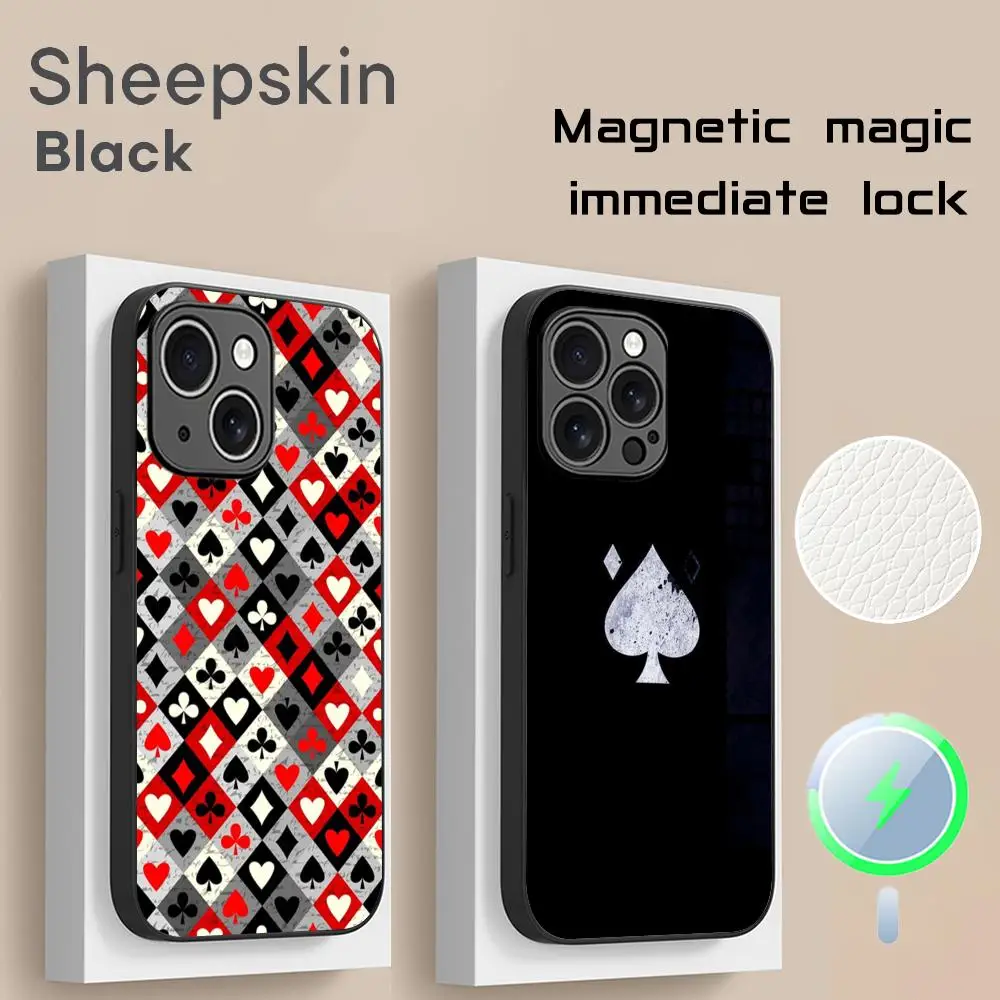 capa-de-celular-de-luxo-com-design-de-pintura-artistica-de-poker-para-iphone-17-16-15-14-13-12-plus-pro-max-couro-de-carneiro-magsafe-de-alta-qualidade