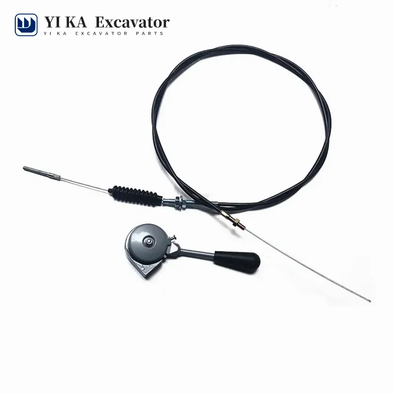 For excavator manual throttle control handle cable excavator accessories For DOOSAN DH55/60-7 DX DAEWOO HYUNDAI R60-7