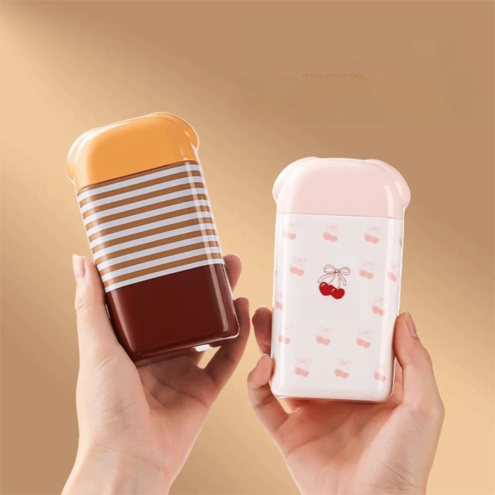 

2-IN-1 Travel Toothbrush Set Foldable Mini Toothpaste Tube Storage Box Soft Bristled Portable Folding Toothbrush Dispenser