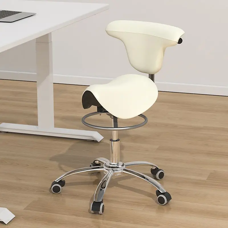 Saddle Chair Lifting Engineering Riding Chair Dental Nail Art Beauty Hair Salon Bar Chair, Laboratory Chair, Computer Chair