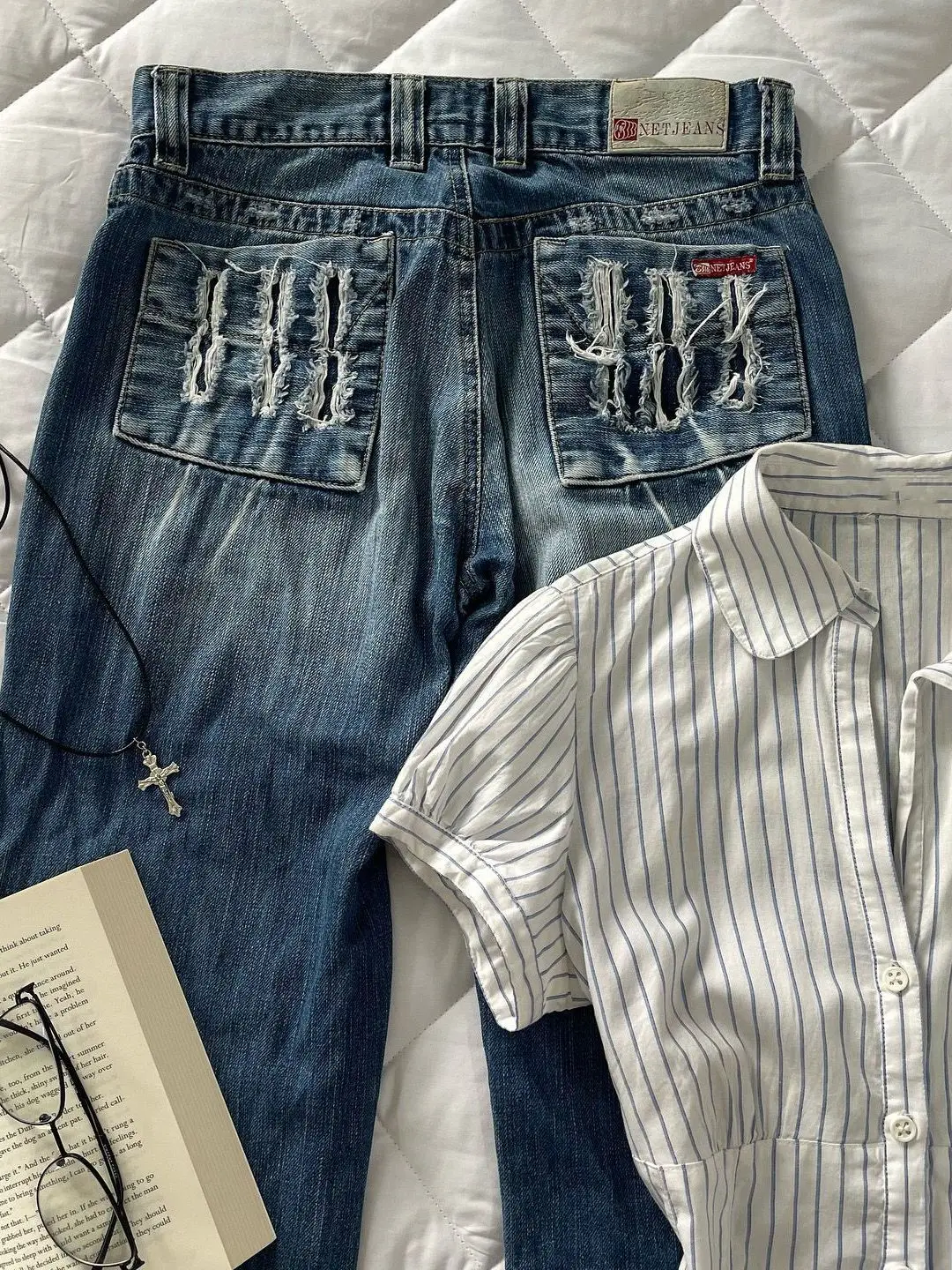 

Retro Slim Fit ort Sve Striped irt Chic Summer Faionable Top for Trendy Women Commute Sle Polyester Material