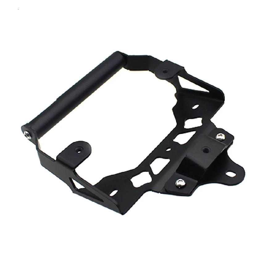 Black Anodized Motorcycle Handlebar Phone Navigation Bracket with 12/22mm Rod, For Honda NWT150 2025 Models