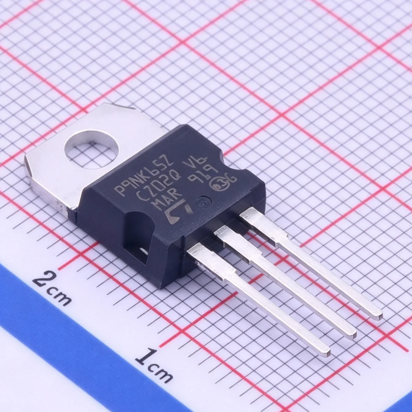2PCS STP9NK65Z Marking P9NK65Z TO-220AB-3 650V 6.4A 125W 1.2Ω ohms N-channel NEW Original Field-Effect Transistor MOSFET P9NK65Z