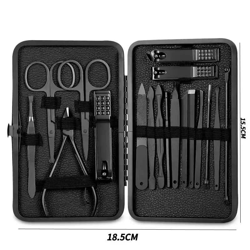 

Nail Clipper Set Nail Clipper Set Case Diagonal Nail Clippers Pedicure Tools Ear Pick Scoop Magic Nail Tools to Remove Dead Skin
