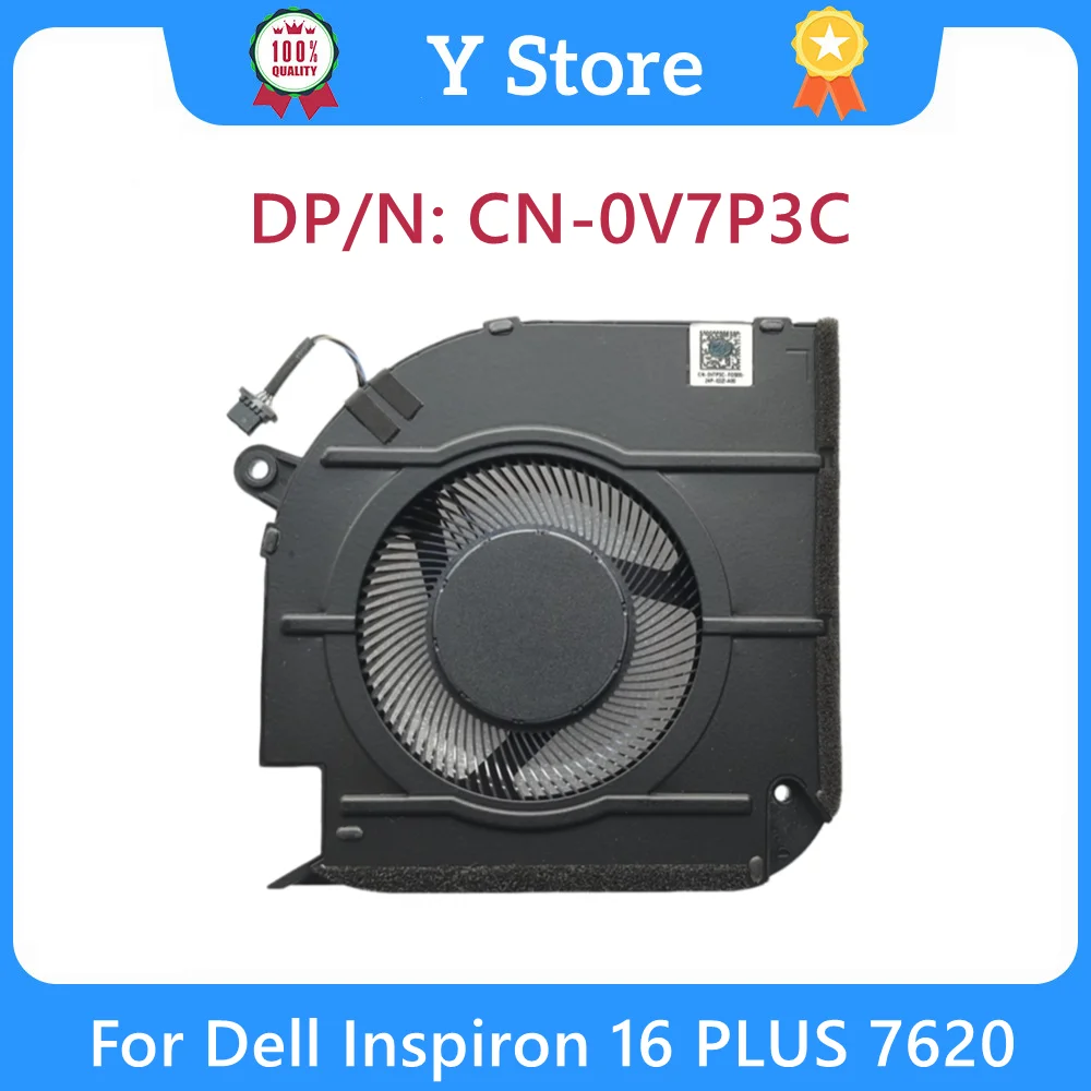 

Y Store New Original For Dell Inspiron 16 PLUS 7620 Laptop Cooling GPU Fan CN-0V7P3C 0V7P3C V7P3C Fast Ship