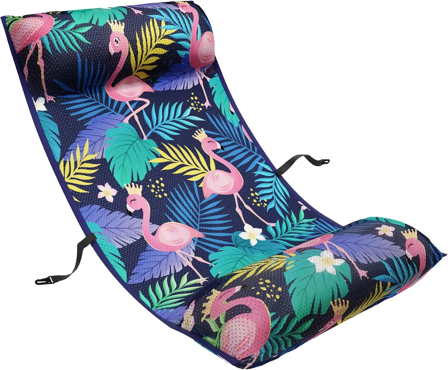 

4-in-1 Fabric Water Hammock for Adults, Breathable Mesh Pool Lounger, 52"x28" 250 lbs, Connectable Floating Raft