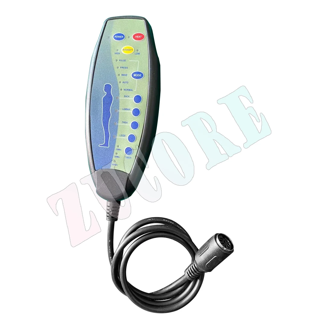 

Sofa Chair Vibration Massager Accessories Controller 12V 7 Motors 1 heat Pad 2PCS