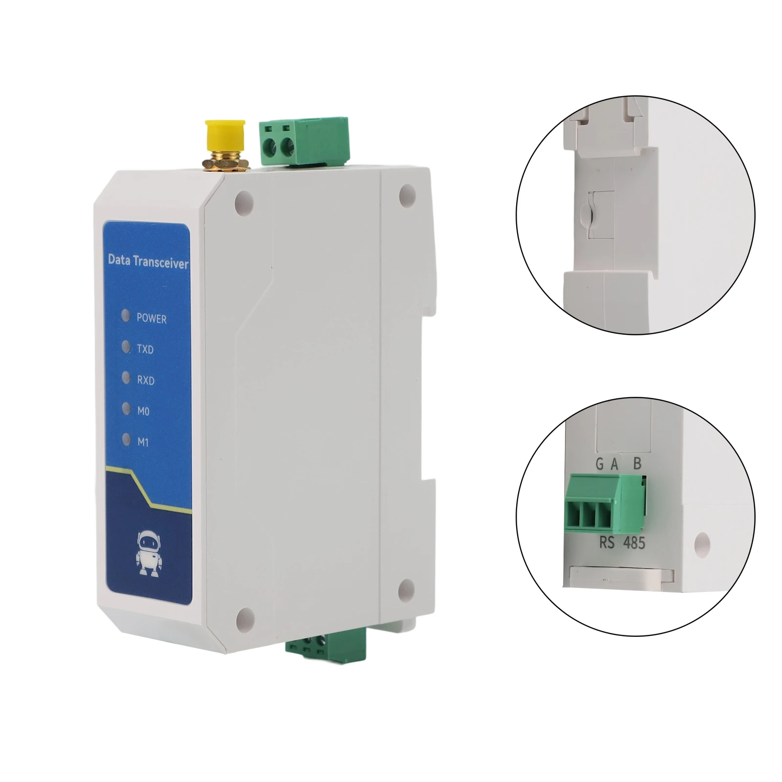 8km Long Range 433MHz RS485 Wireless Data Transmission Module Compatible With For LoRa Modem  For Industrial Applications