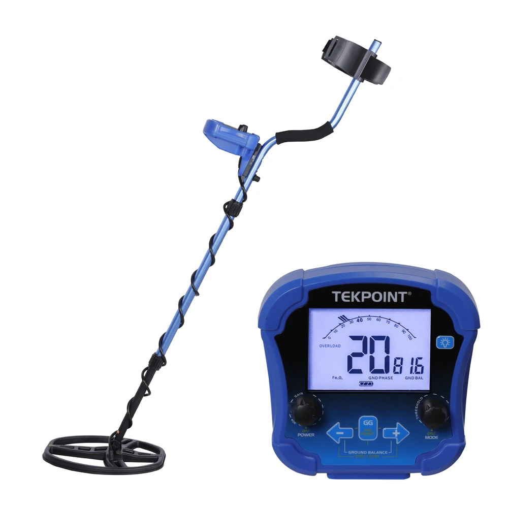 Professional Underground Metal Detector MD8050 High Frequency Gold Treasure Hunter with Pinpoint LCD 11inch Waterproof  Coil