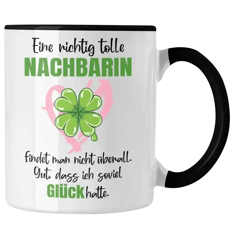 Best Neighbor Mug Gift Set Birthday Gift for Girlfriend Creative Neighbor Gift Ideas Farewell Christmas Gift Mug