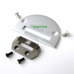 Feed Dog & Needle Plate For Consew 206Rb Juki Dnu-241 Dnu-1541 Nakajima 280L
