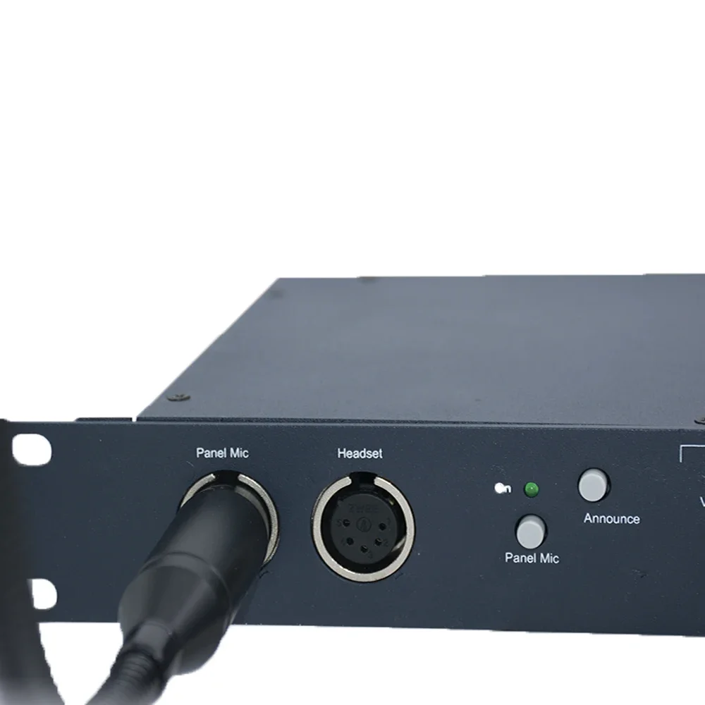 MS-702 듀얼 채널 유선 인터콤 시스템 최대 16명