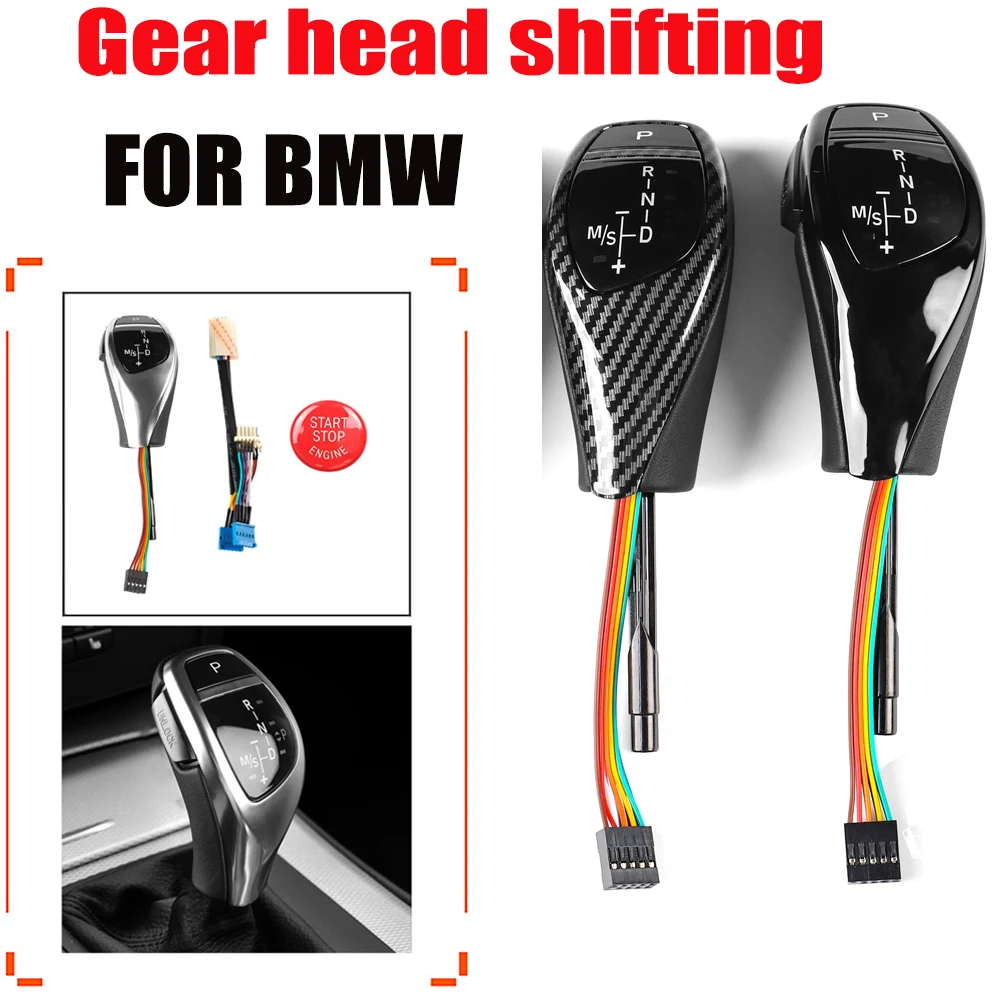 

Gear HeadShifting for BMW 1 Series 3 Series E81 E82 E84 Z4 E89 E90 E92 LED Chicken Leg Gear Head Shifting Thumb Type