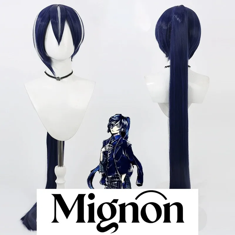 

The Demon Prince of the Cat Devil Bercheri Arenas cosplay wig detachable ponytail scalp Halloween gift