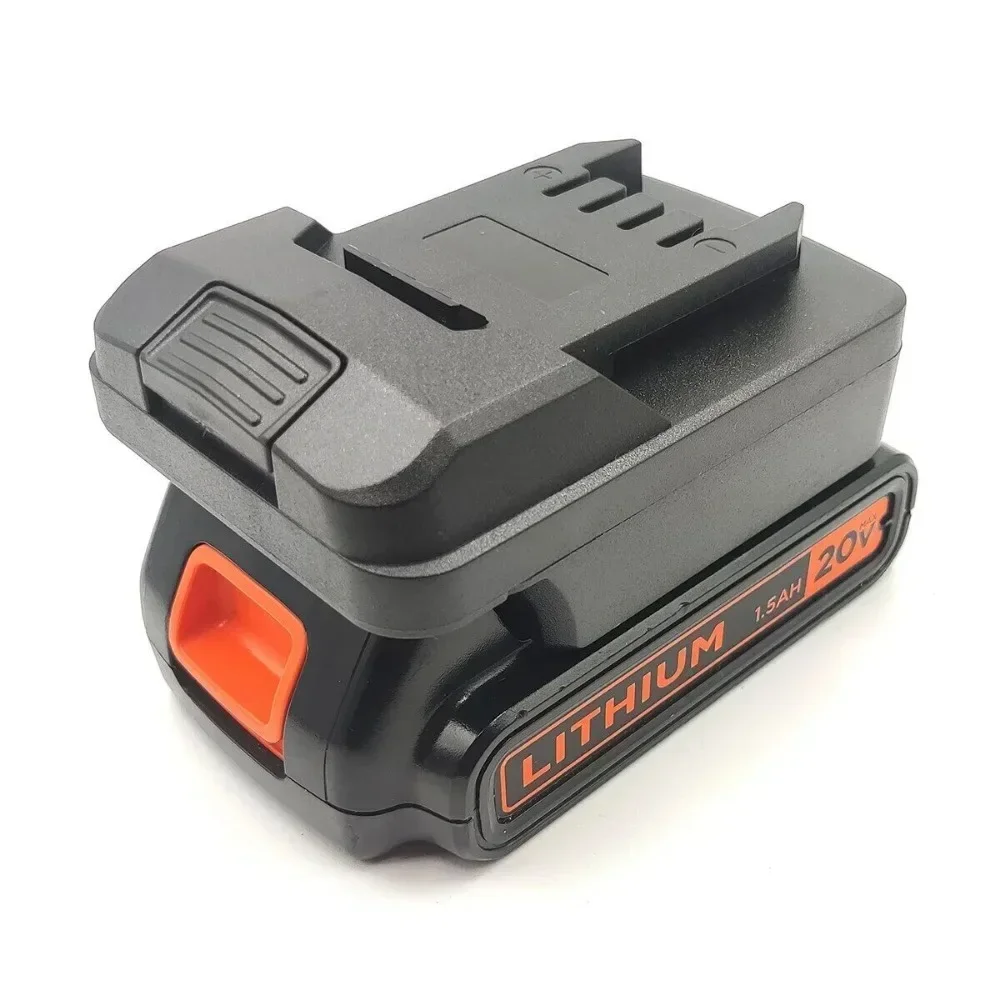 Imagem -03 - Bateria Adaptador Conversor para Parkside Ferramenta Elétrica Broca Bateria de Lítio Converter para Black & Decker Porter Cabo 18v 20v