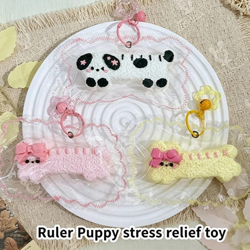 Small Animal Cute Puppy Squeezes Toys Food Grade Silicones Cream Clay Seam Edge Design Slow Rebound Relaxation Stress Relief Toy