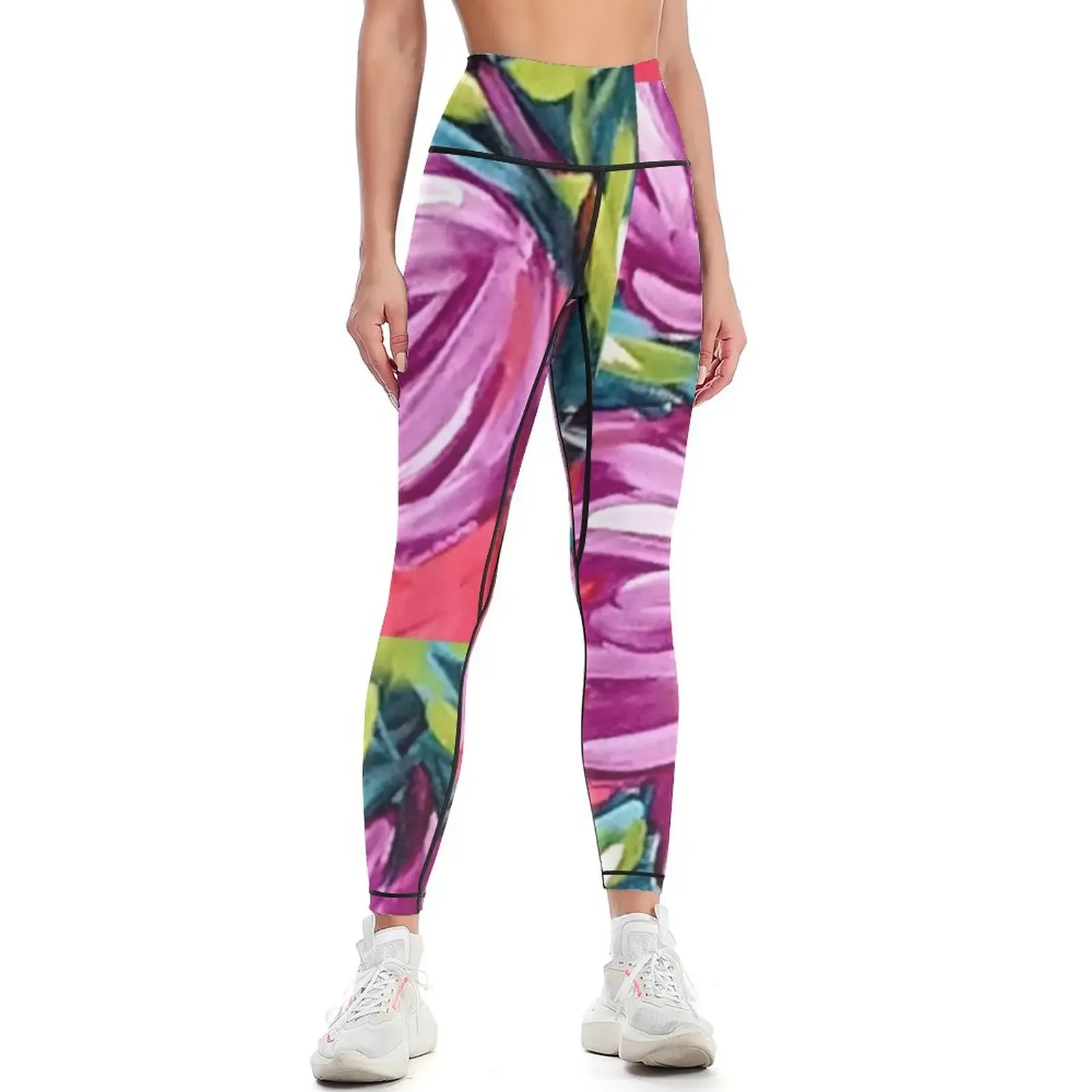 

Wild Tulips Leggings Legging sport sports for gym sport legging Women's sports pants Womens Leggings