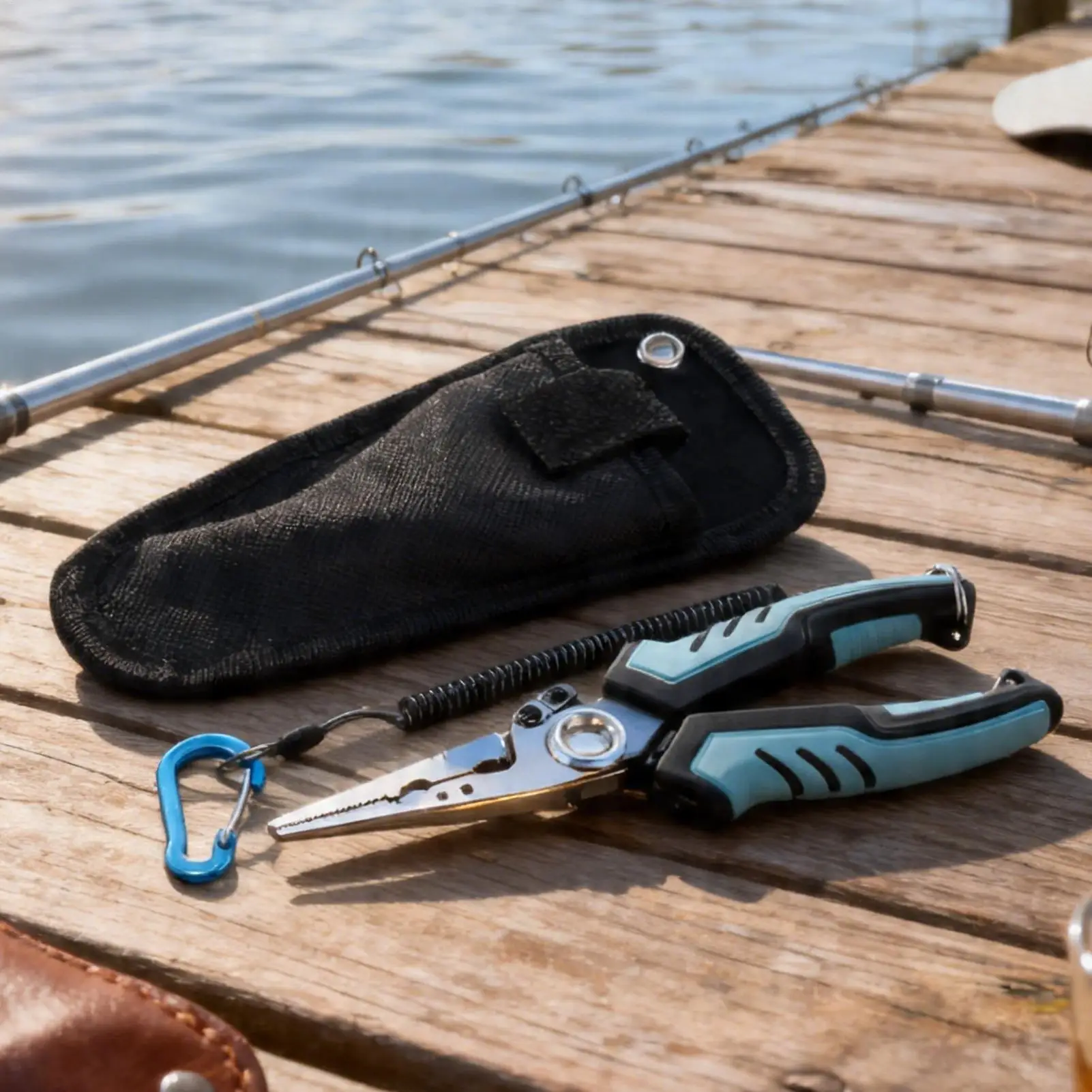 

Fishing Tool Comfort Grip Non-slip Handle Fish Hook Remover For Bass Trout Catfish Saltwater Shore Pier River Stream Pond