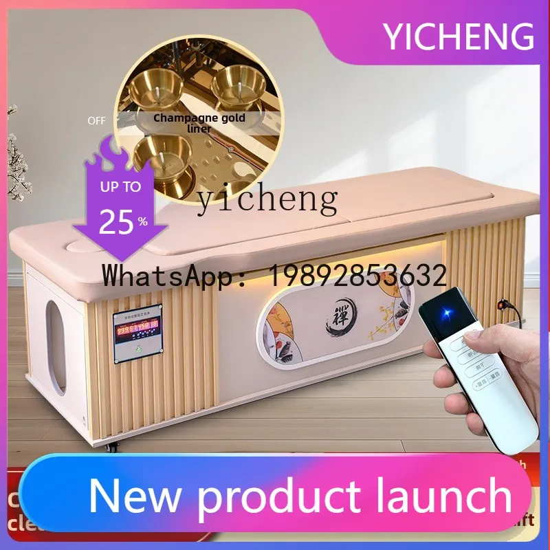moxibustion bed whole body moxibustion beauty salon special open flame smokeless moxibustion physiotherapy bed household